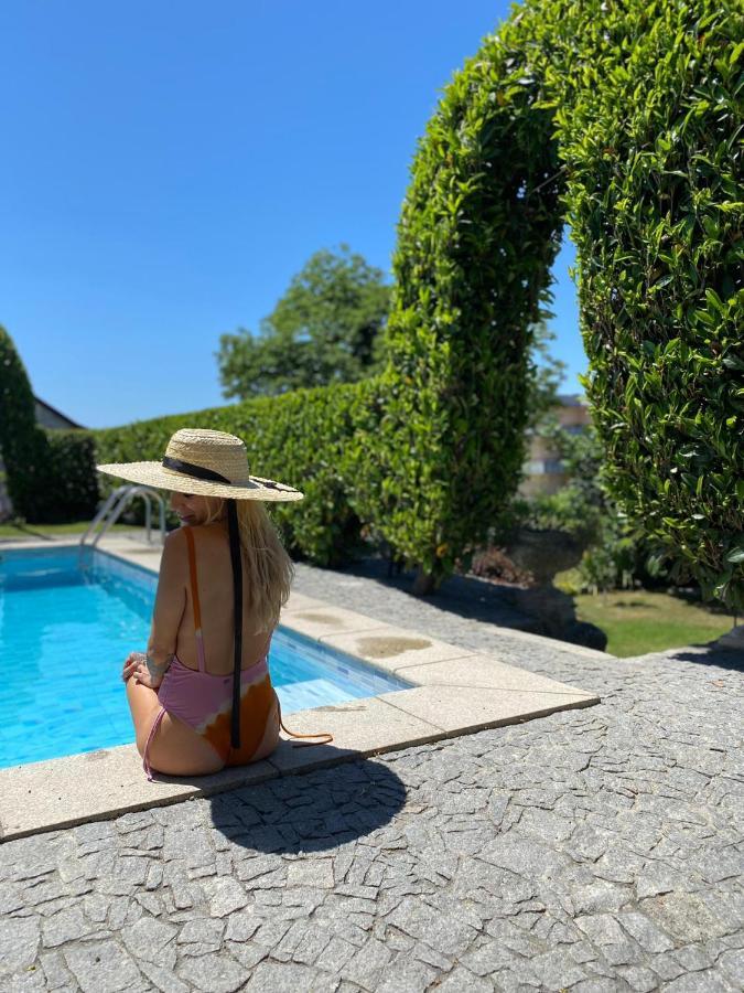 Pequena Casa Rustica Com Piscina Villa Penafiel Eksteriør billede